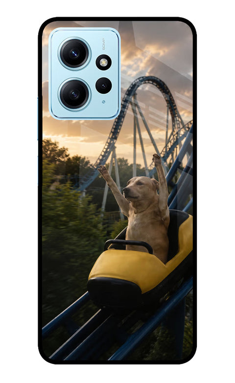Rollercoaster Dog Redmi Note 12 4G Back Cover