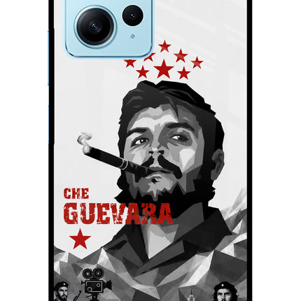 Che Guevara Iconic Redmi Note 12 4G Glass Case Back Cover by Casekaro