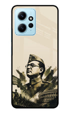 Netaji Rising Redmi Note 12 4G Glass Case