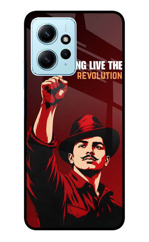 Bhagat Singh Revolution Redmi Note 12 4G Glass Case