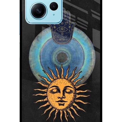 Divine Sun Redmi Note 12 4G Glass Case