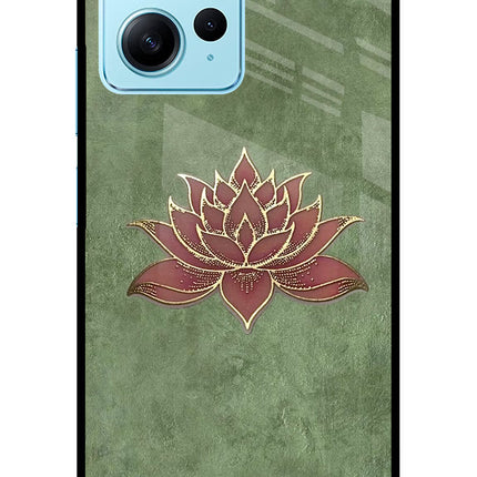 Lotus Grace Redmi Note 12 4G Glass Case