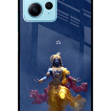 Cosmic Krishna Redmi Note 12 4G Glass Case