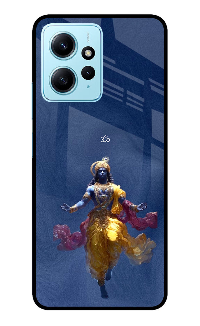 Cosmic Krishna Redmi Note 12 4G Glass Case