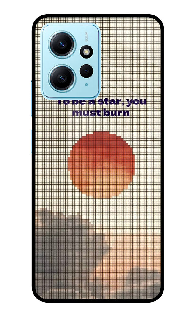 Pixel Sun Redmi Note 12 4G Glass Case