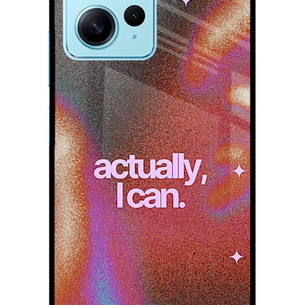 Pink Aura Redmi Note 12 4G Glass Case