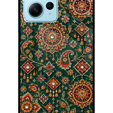 Green Pataka Redmi Note 12 4G Glass Case