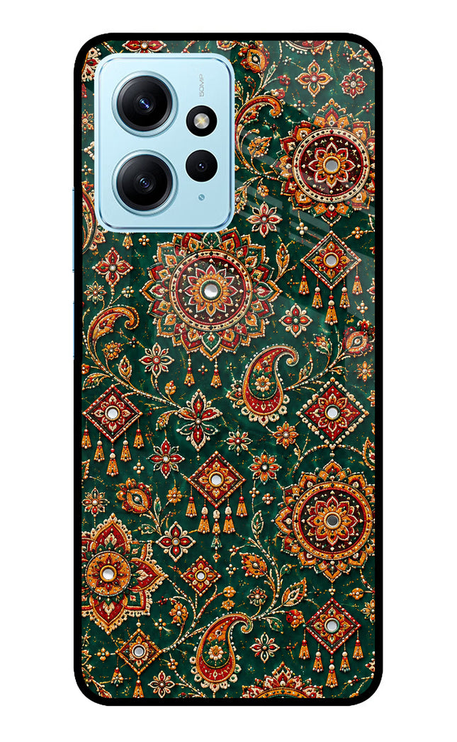 Green Pataka Redmi Note 12 4G Glass Case