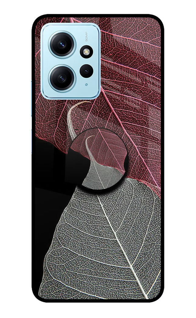 Leaf Pattern Redmi Note 12 4G Pop Case by Casekaro