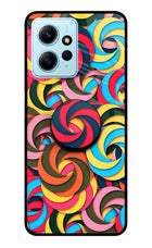 Spiral Pattern Redmi Note 12 4G Pop Case by Casekaro