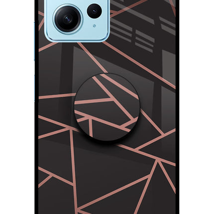 Geometric Pattern Redmi Note 12 4G Pop Case by Casekaro