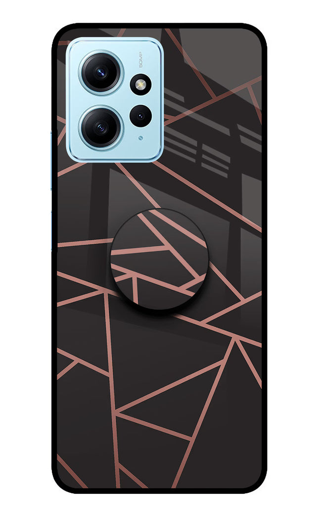 Geometric Pattern Redmi Note 12 4G Pop Case by Casekaro