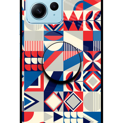 Colorful Pattern Redmi Note 12 4G Pop Case by Casekaro