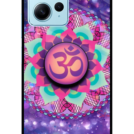 Om Purple Redmi Note 12 4G Pop Case by Casekaro