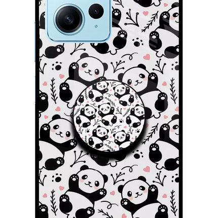 Cute Panda Redmi Note 12 4G Pop Case by Casekaro