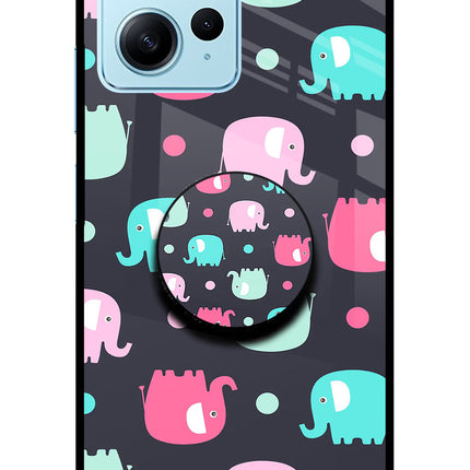 Baby Elephants Redmi Note 12 4G Pop Case by Casekaro