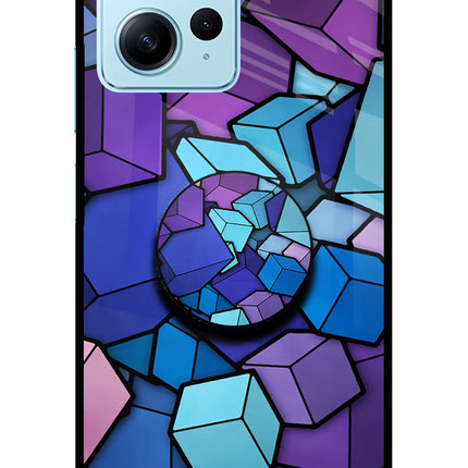 Cubic Abstract Redmi Note 12 4G Pop Case by Casekaro