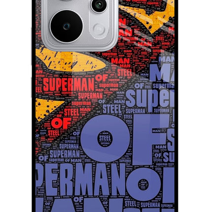 Superman Realme P4 Power 5G Glass Case Back Cover by Casekaro