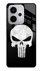 Punisher Skull Realme P4 Power 5G Glass Case Back Cover by Casekaro