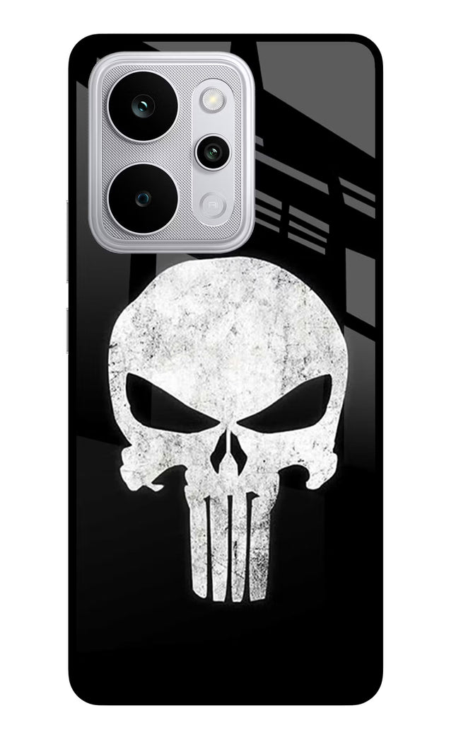 Punisher Skull Realme P4 Power 5G Glass Case Back Cover by Casekaro