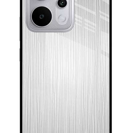 Wooden Grey Texture Realme P4 Power 5G Glass Case Back Cover by Casekaro