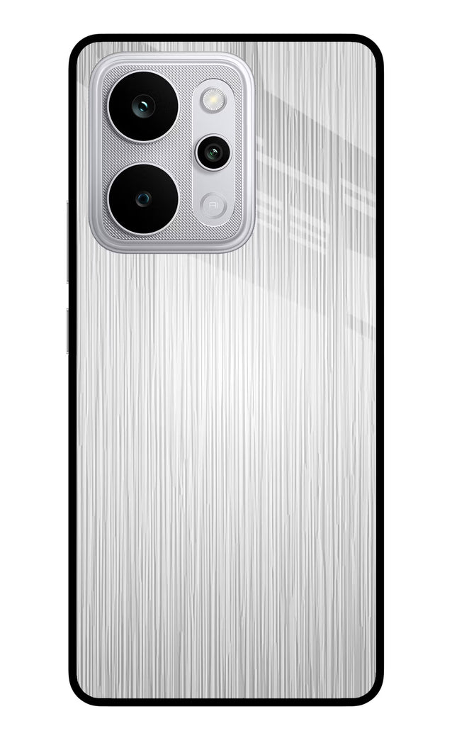 Wooden Grey Texture Realme P4 Power 5G Glass Case Back Cover by Casekaro