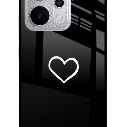 Heart Realme P4 Power 5G Glass Case Back Cover by Casekaro