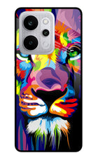 Lion Realme P4 Power 5G Glass Case Back Cover by Casekaro