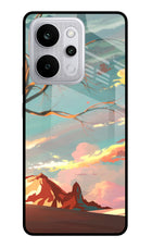 Scenery Realme P4 Power 5G Glass Case Back Cover by Casekaro