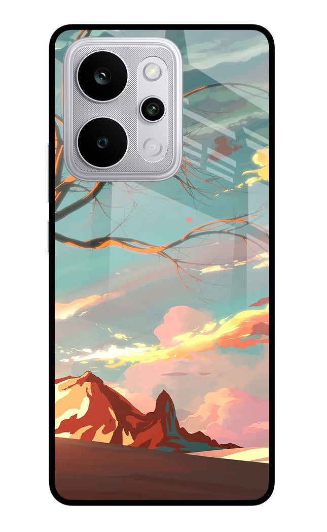 Scenery Realme P4 Power 5G Glass Case Back Cover by Casekaro
