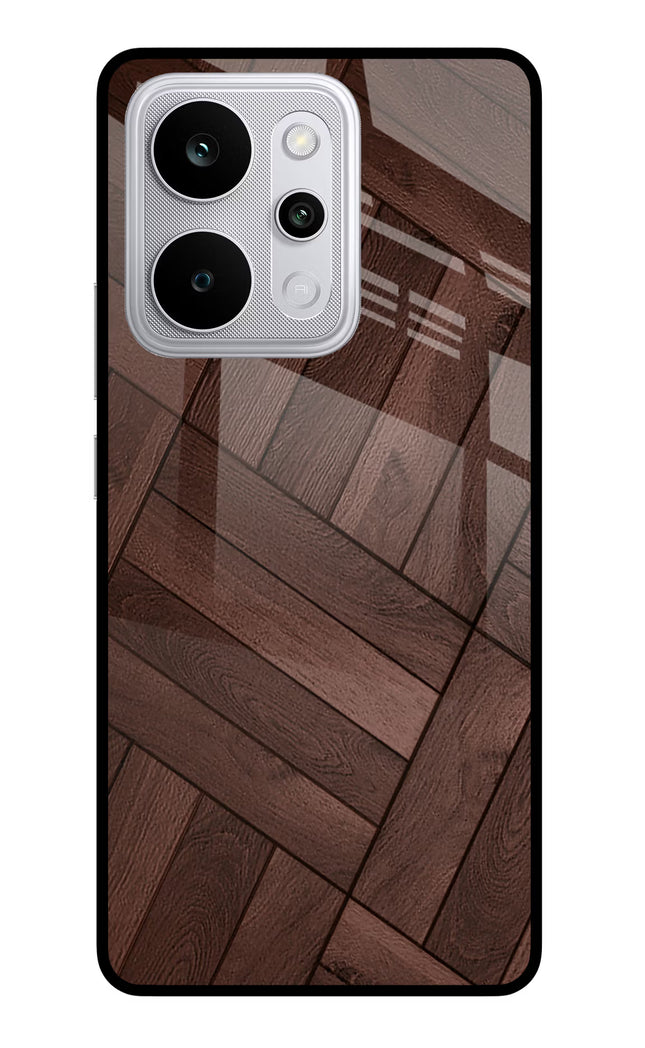 Wooden Texture Design Realme P4 Power 5G Glass Case Back Cover by Casekaro