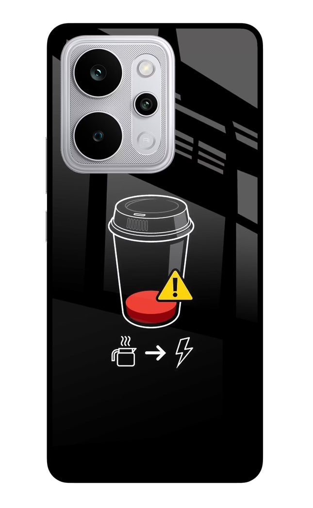 Coffee Realme P4 Power 5G Glass Case Back Cover by Casekaro