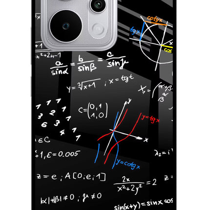 Mathematics Formula Realme P4 Power 5G Glass Case Back Cover by Casekaro