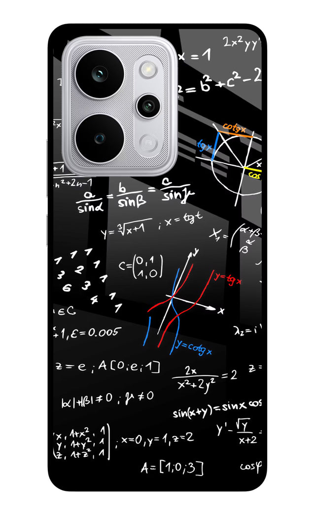 Mathematics Formula Realme P4 Power 5G Glass Case Back Cover by Casekaro