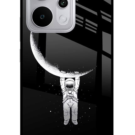 Moon Space Realme P4 Power 5G Glass Case Back Cover by Casekaro