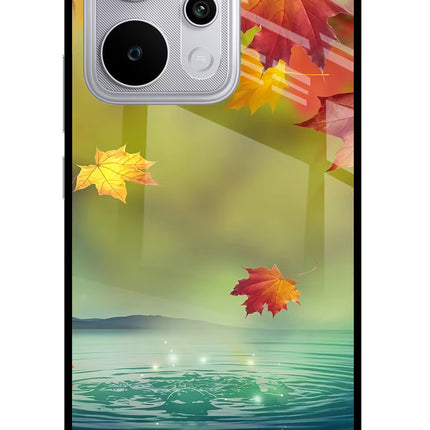 Flowers Realme P4 Power 5G Glass Case Back Cover by Casekaro