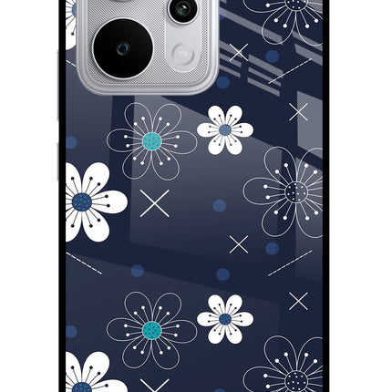 Flowers Realme P4 Power 5G Glass Case Back Cover by Casekaro