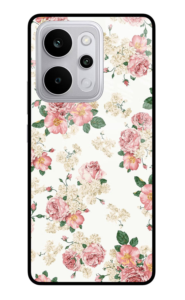 Flowers Realme P4 Power 5G Glass Case Back Cover by Casekaro