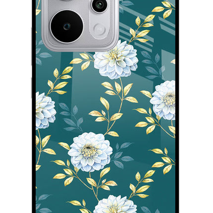 Flowers Realme P4 Power 5G Glass Case Back Cover by Casekaro
