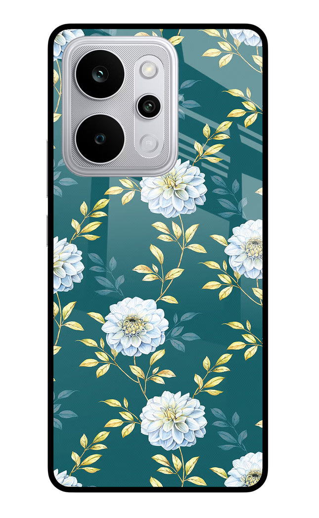 Flowers Realme P4 Power 5G Glass Case Back Cover by Casekaro