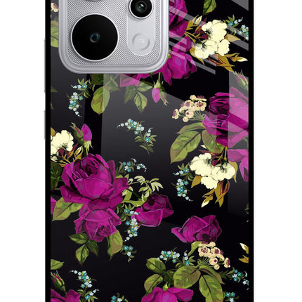 Flowers Realme P4 Power 5G Glass Case Back Cover by Casekaro