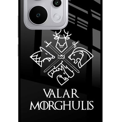 Valar Morghulis | Game Of Thrones Realme P4 Power 5G Glass Case Back Cover by Casekaro