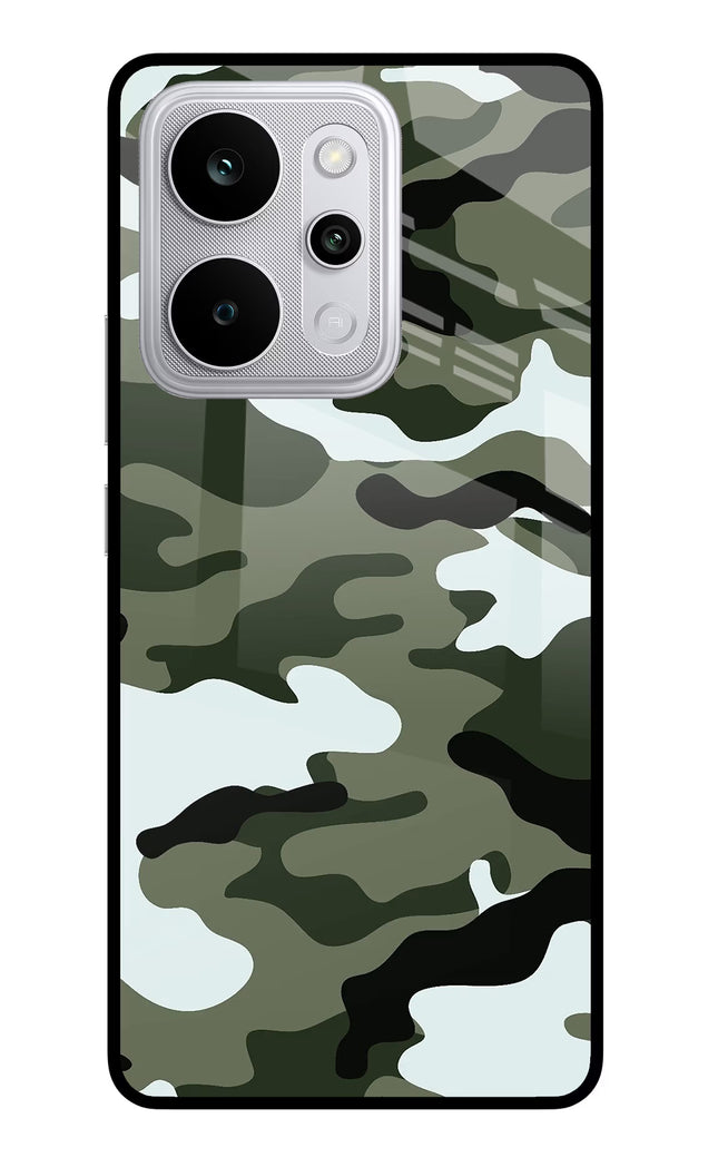 Camouflage Realme P4 Power 5G Glass Case Back Cover by Casekaro
