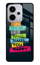 Do More Of What Makes You Happy Realme P4 Power 5G Glass Case Back Cover by Casekaro
