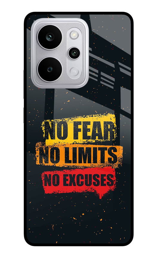 No Fear No Limits No Excuse Realme P4 Power 5G Glass Case