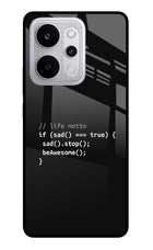 Life Motto Code Realme P4 Power 5G Glass Case Back Cover by Casekaro