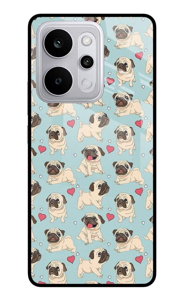 Pug Dog Realme P4 Power 5G Glass Case Back Cover by Casekaro