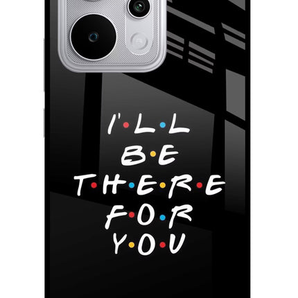 I'll Be There For You Realme P4 Power 5G Glass Case Back Cover by Casekaro