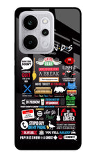 FRIENDS Realme P4 Power 5G Glass Case Back Cover by Casekaro