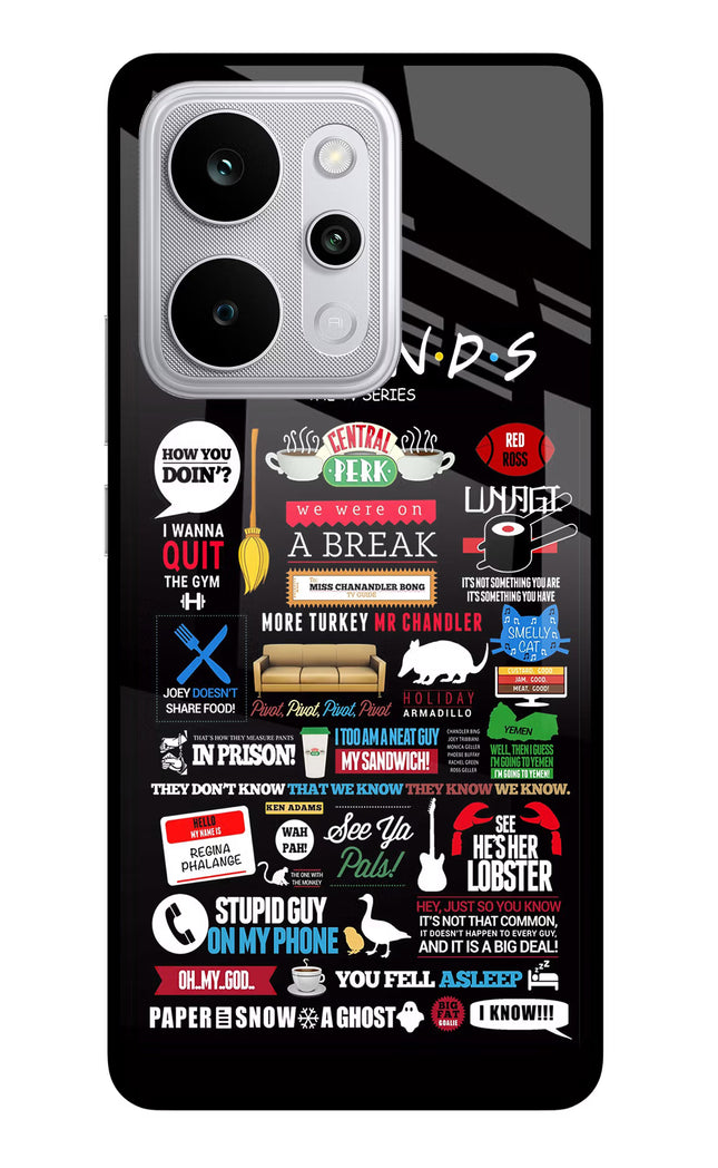 FRIENDS Realme P4 Power 5G Glass Case Back Cover by Casekaro